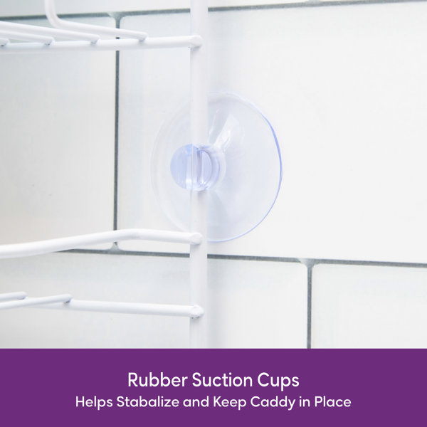 Wayfair Basics® Betio Large 3Tier RustResistant Metal Hanging Shower